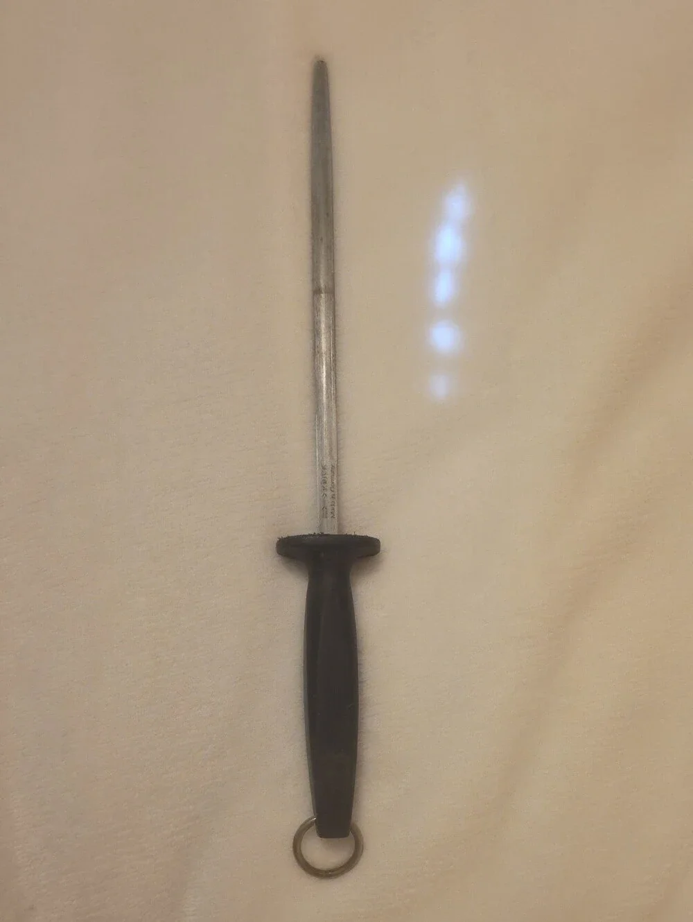 F Dick Knife Honing Steel with Black Handle Made In Germany